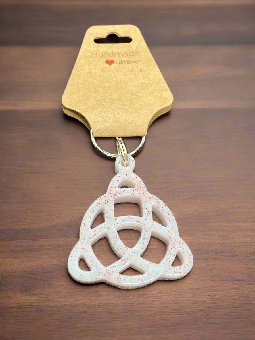 Triquetra Keychain