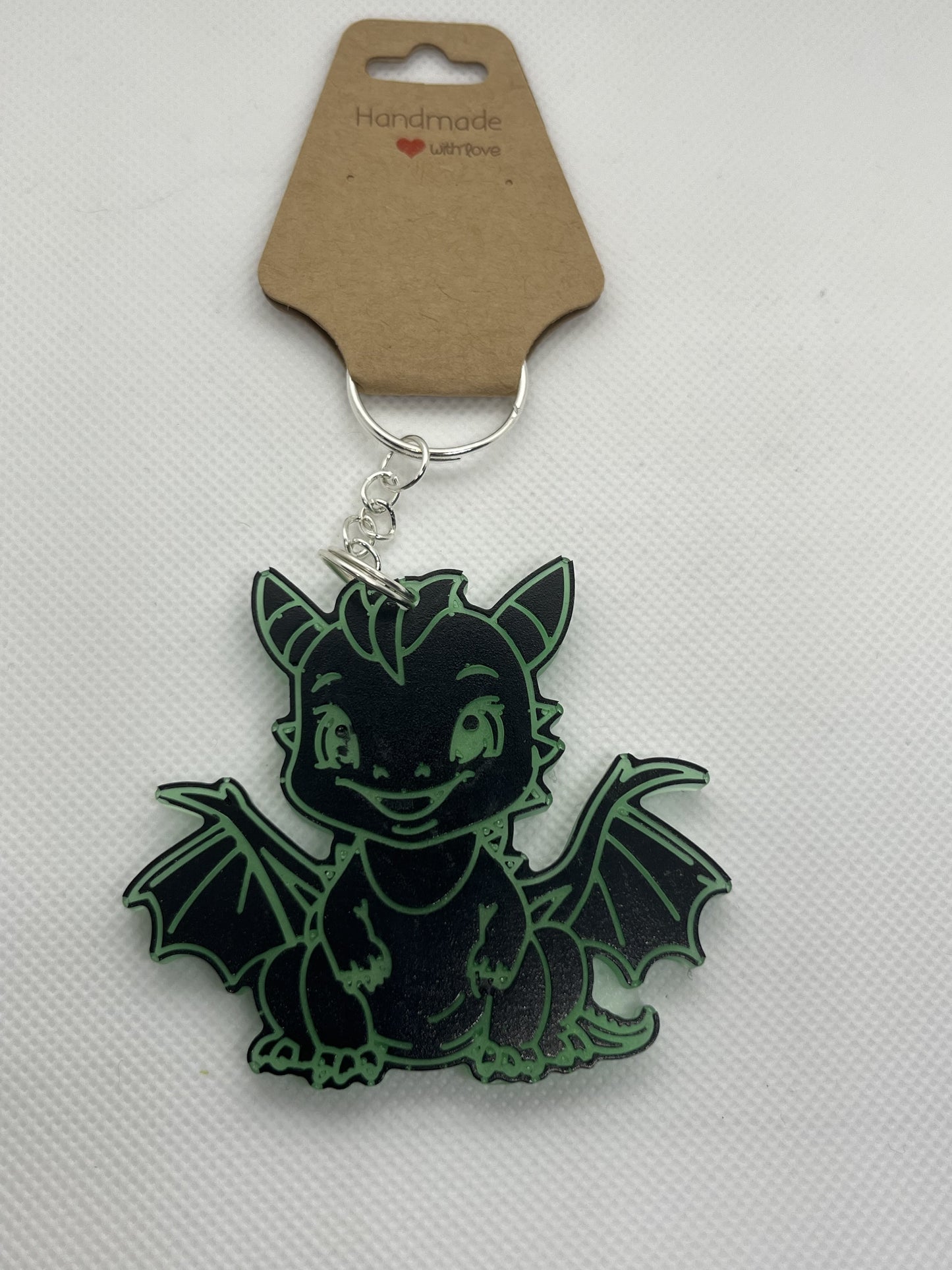 Baby Dragon Keychain