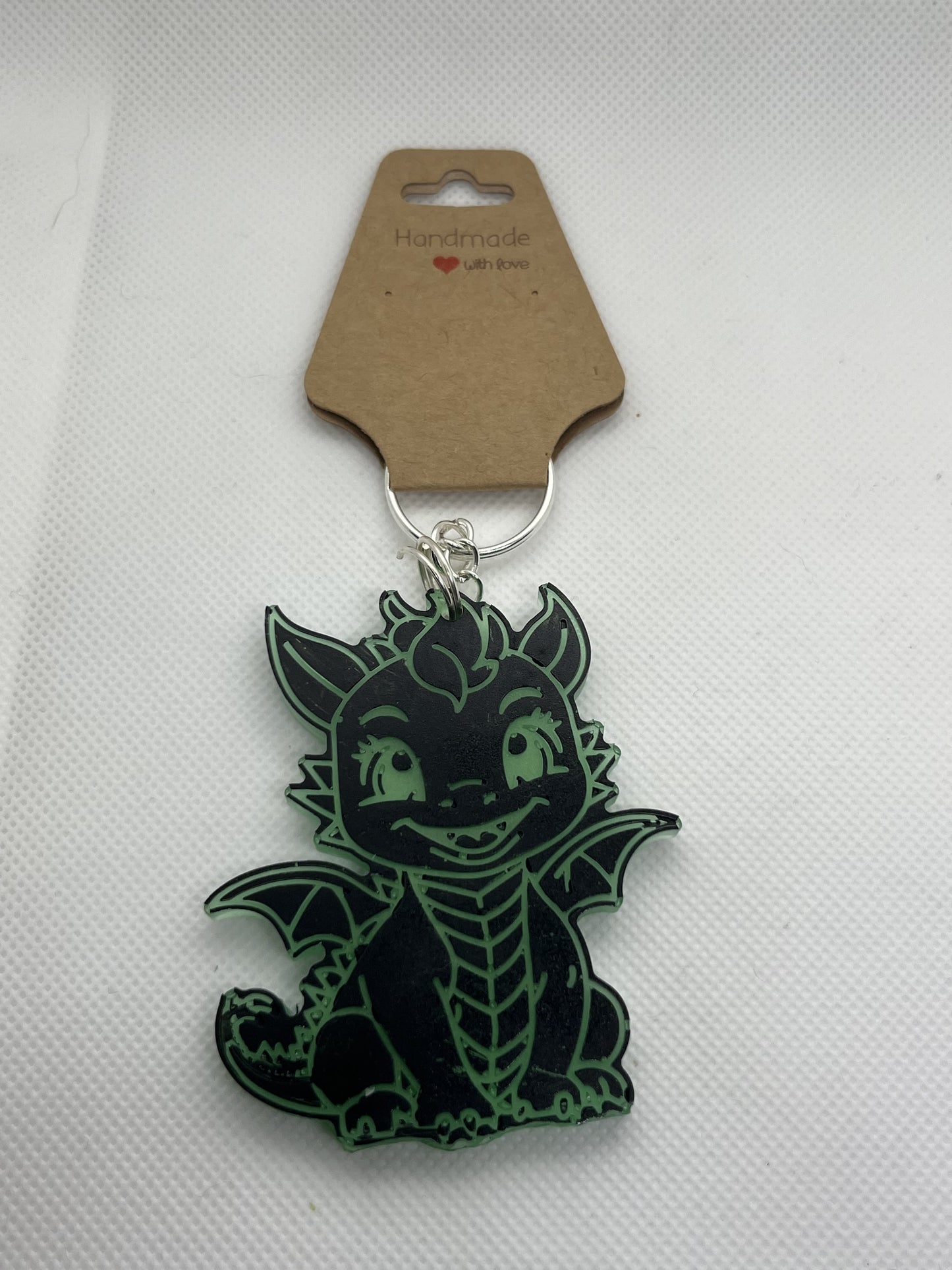 Baby Dragon Keychain